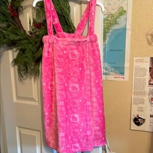 Pink Hello Kitty Towel Dress